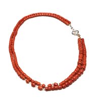 Halskette Silvia Kelly Dame CORALLO in Rosègold Corallo C430/3B-351942